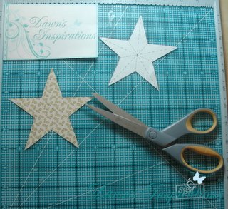 Cut out your paper star