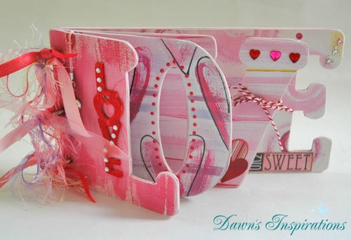  How to make a Personalised Chipboard Word Album