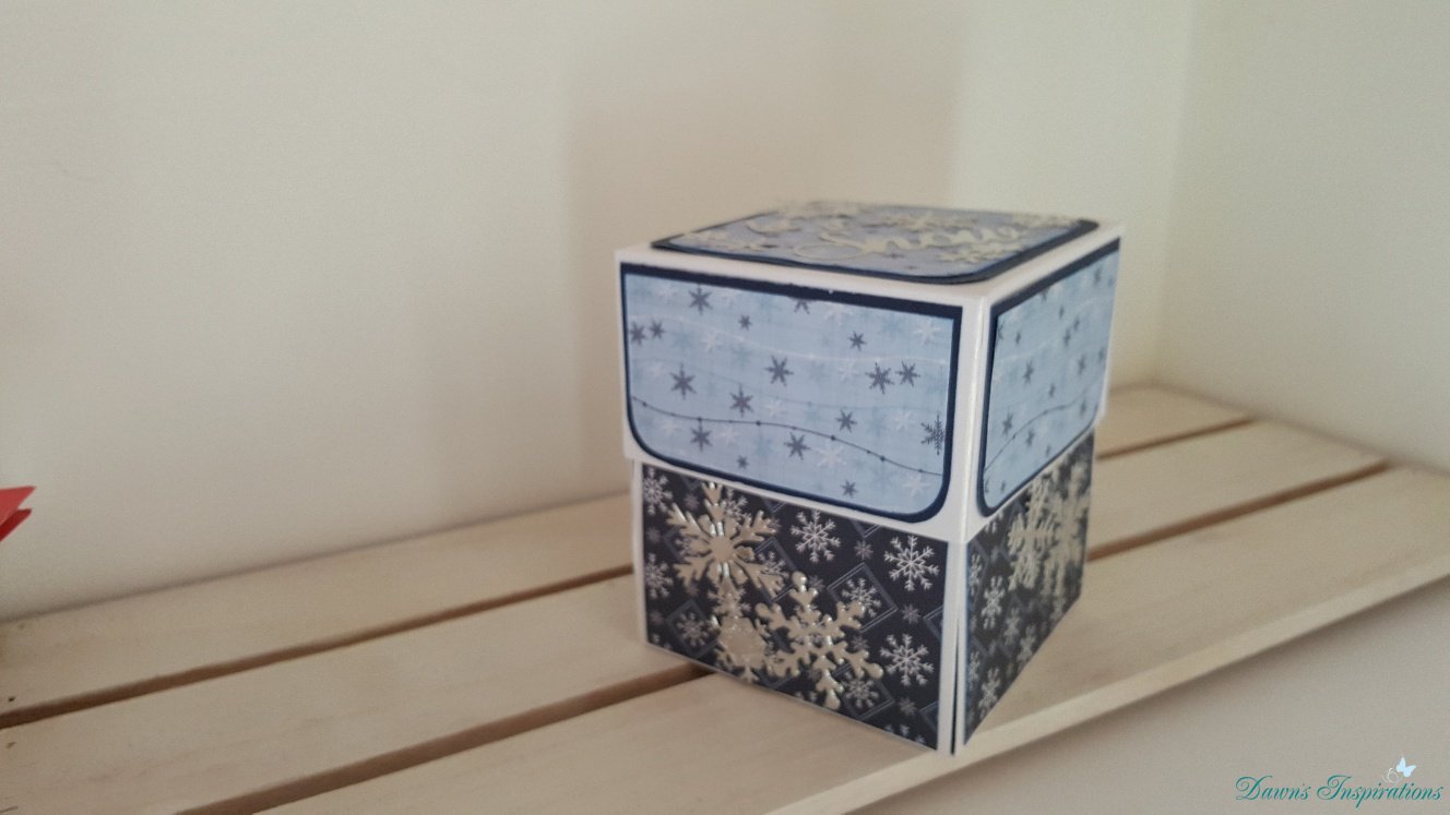 Crafter’s Companion – Christmas Tree Exploding Box | Dawns Inspirations Dawn's Inspirations