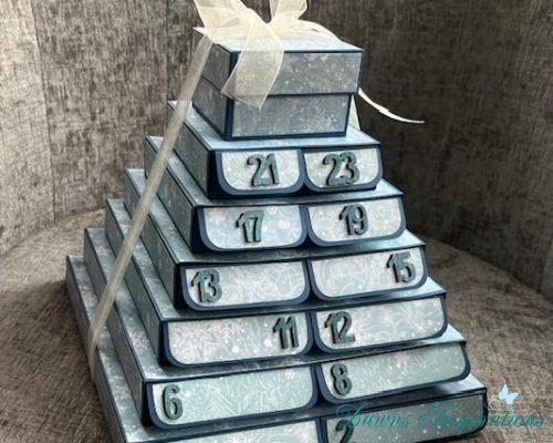  Tower of Treats Advent Calendar Online Workshop SVG Cutting Files