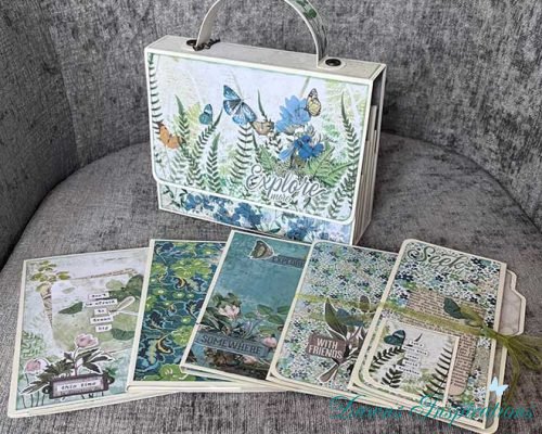 Office Girl Bag with 5 Mini Albums Online Tutorial
