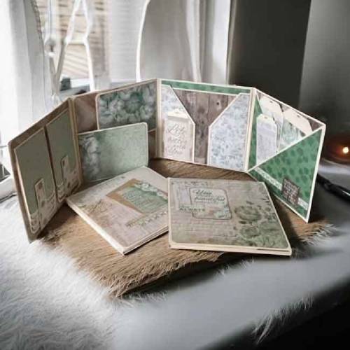  Dawn’s Mix & Match Slimline Folios Online Workshop