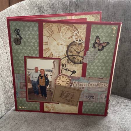 Scrapbook Folio #2 - with bonus open folio