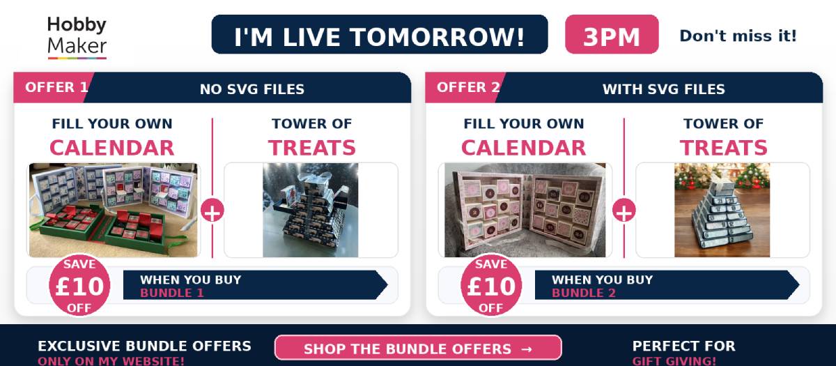 Fill Your Own Calendar & Tower of Treats Bundle