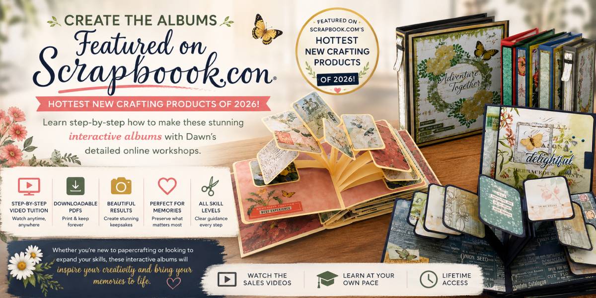 As seen on Scrapbook.com - hottest new products ofor 2026