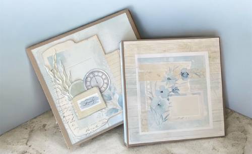  2-in-1 Scrapbook Album and Folio with Printable Papers Online Workshop