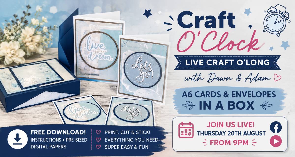 Craft O'long Craft O'Clock Live 20th August